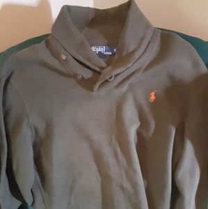 Polo collars sweater